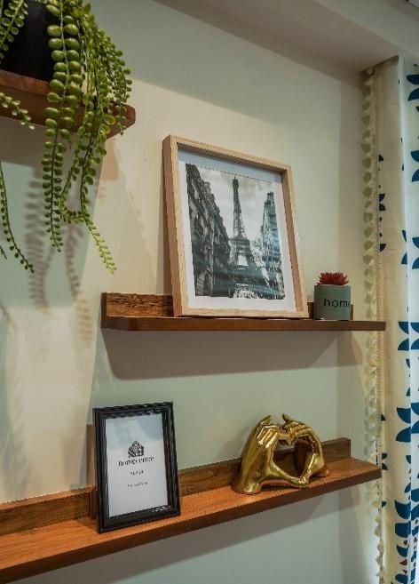 Karpe Residence display shelf detail