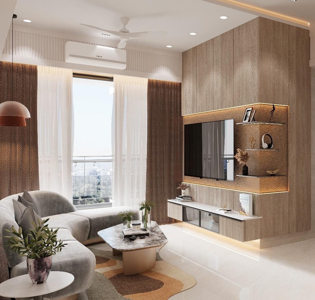 Mohite Residence living room seating area