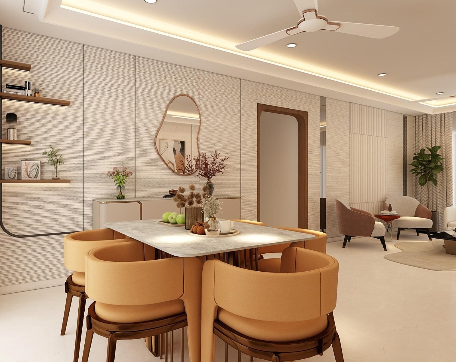 4BHK residence living room at Raymonds, Thane